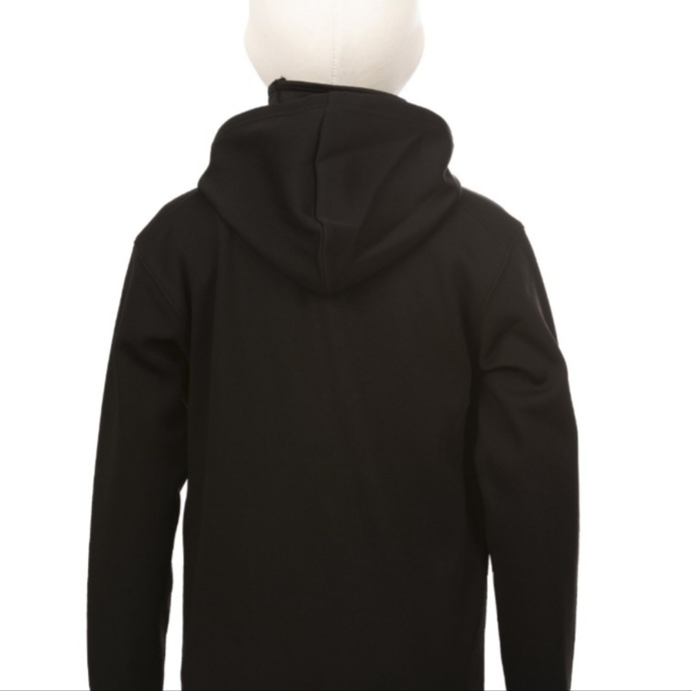 Realtree Black Youth Performance Pullover Hoodie with Neck Gaiter Youth Small